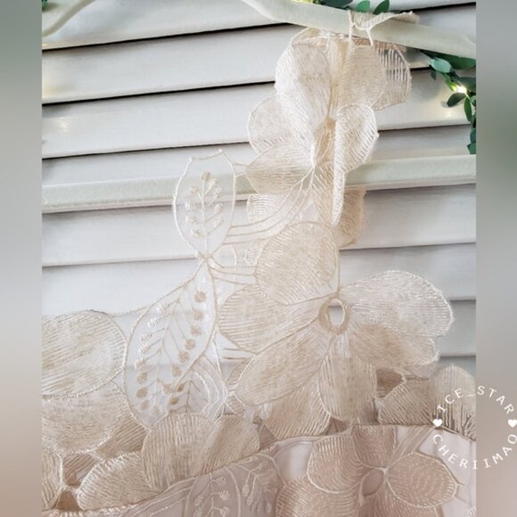 Free People x Saylor Malia Organza One Shoulder Mini - Picture 8 of 14